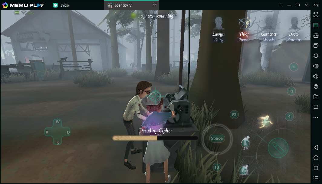 Jogar Identity V PC Fraco